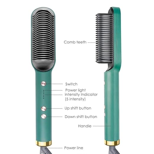 Hair Straightener brush for Women & Men